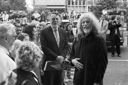 Sir Terry Waite at Retrospective Exhibition, Plymouth City Museum & Art Gallery, 1997
